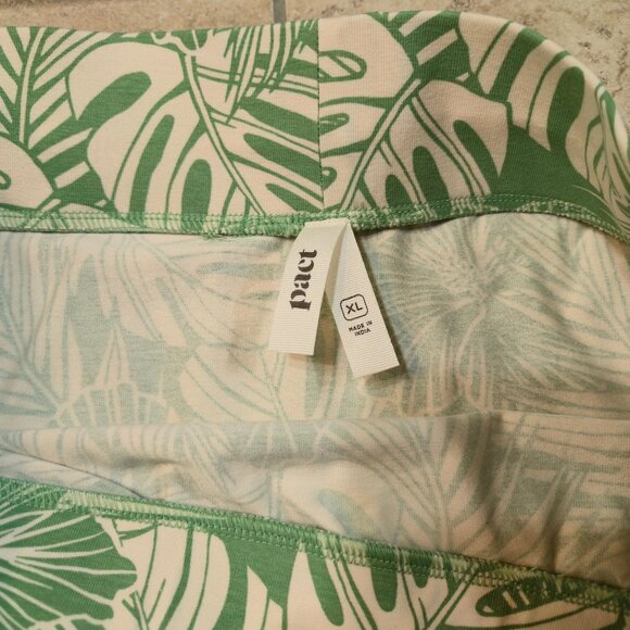 Pact XL Midi Skirt Tropical Fit & Flair Organic Cotton - Picture 7 of 8